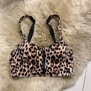 Victoria's Secret Leopard Print Sports Bra